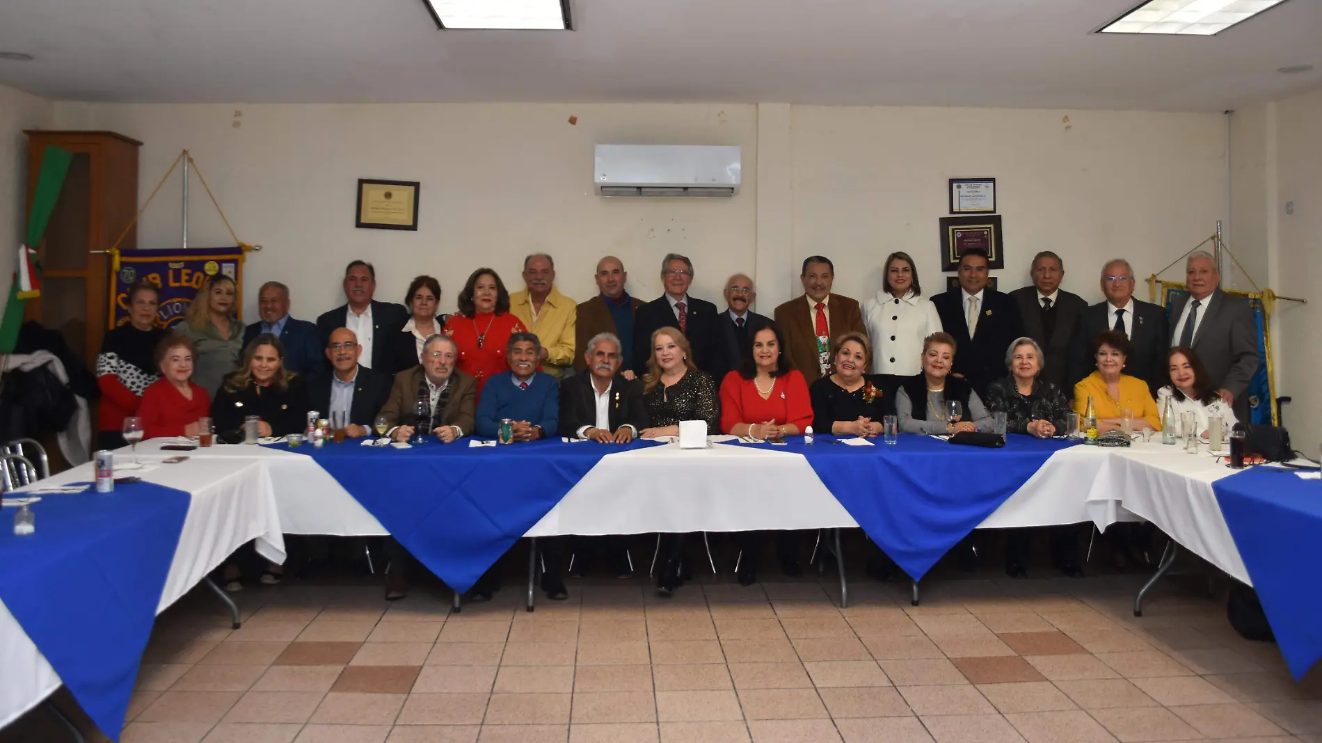 Integrantes del Club de Leones de Cihuahua